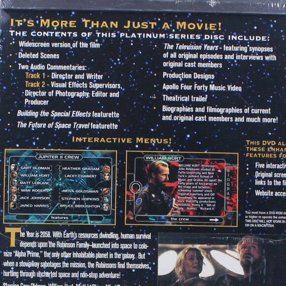 Lost In Space Promo DVD Video in Sealed or Unopened Package - Picture 4 of 6